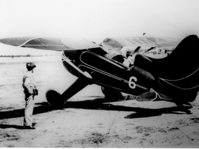 Hall Bulldog at Cleveland OH with Bob Hall, left rear view